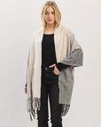 TUFTED LINES SCARF