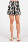 LEAF PRINT SHORTS