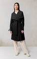 OLIVIA CASCADE COLLAR TRENCH COAT