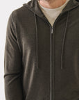 14GG XFINE MERINO ZIP UP HOODIE