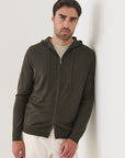 14GG XFINE MERINO ZIP UP HOODIE