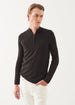 14GG XFINE MERINO 1/4 ZIP MOCK NECK SWEATER
