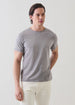 SHORT SLEEVE PIMA COTTON STRETCH VINTAGE WASH CREW TEE