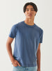 SHORT SLEEVE PIMA STRETCH OLD WASH CREW TEE