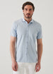 SHORT SLEEVE ICONIC BUTTON FRONT SHIRT