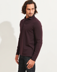 LONG SLEEVE ICONIC PIMA STRETCH POLO