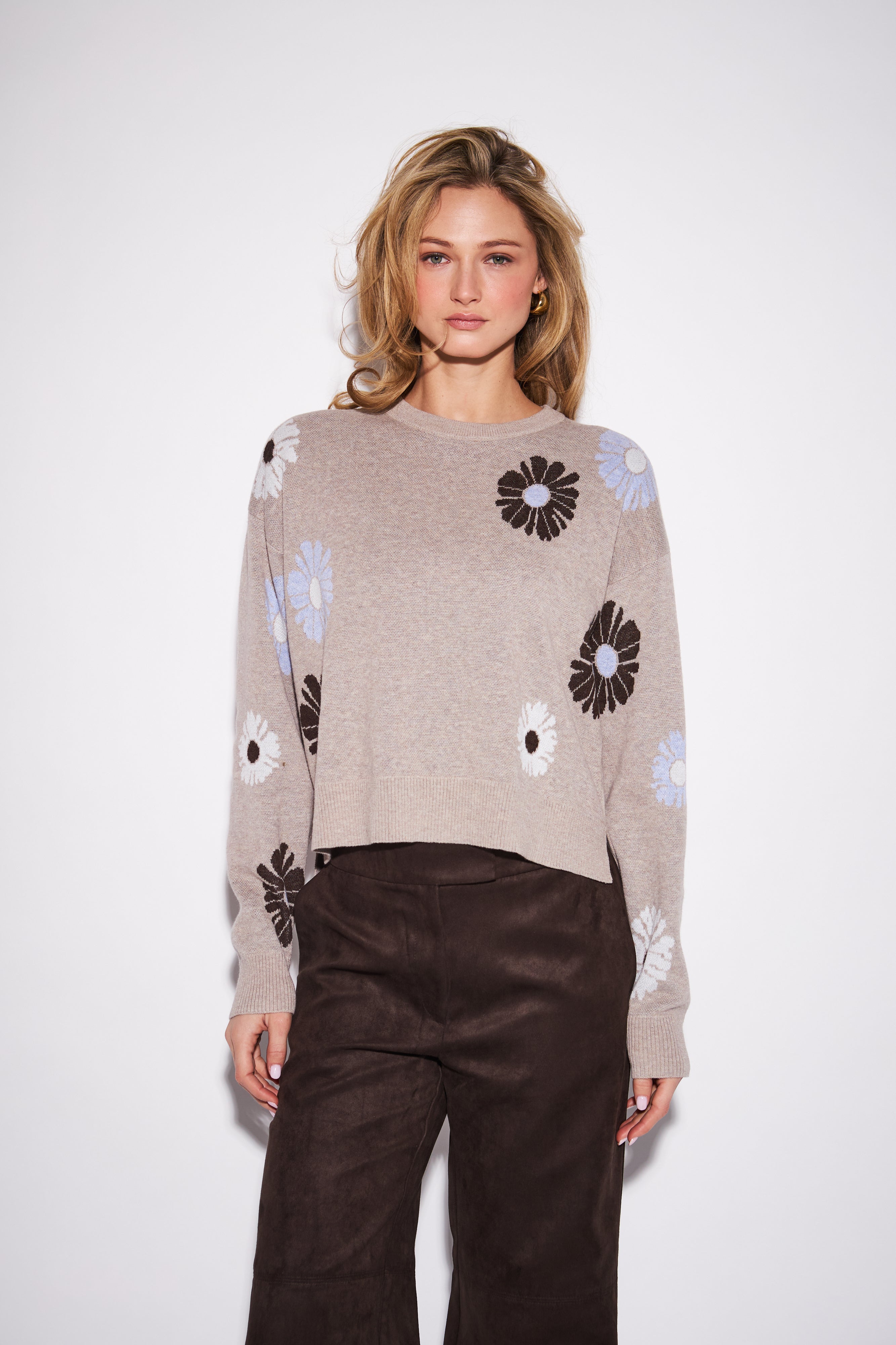 *COMING SOON* PRESLEY FLORAL CREW NECK SWEATER