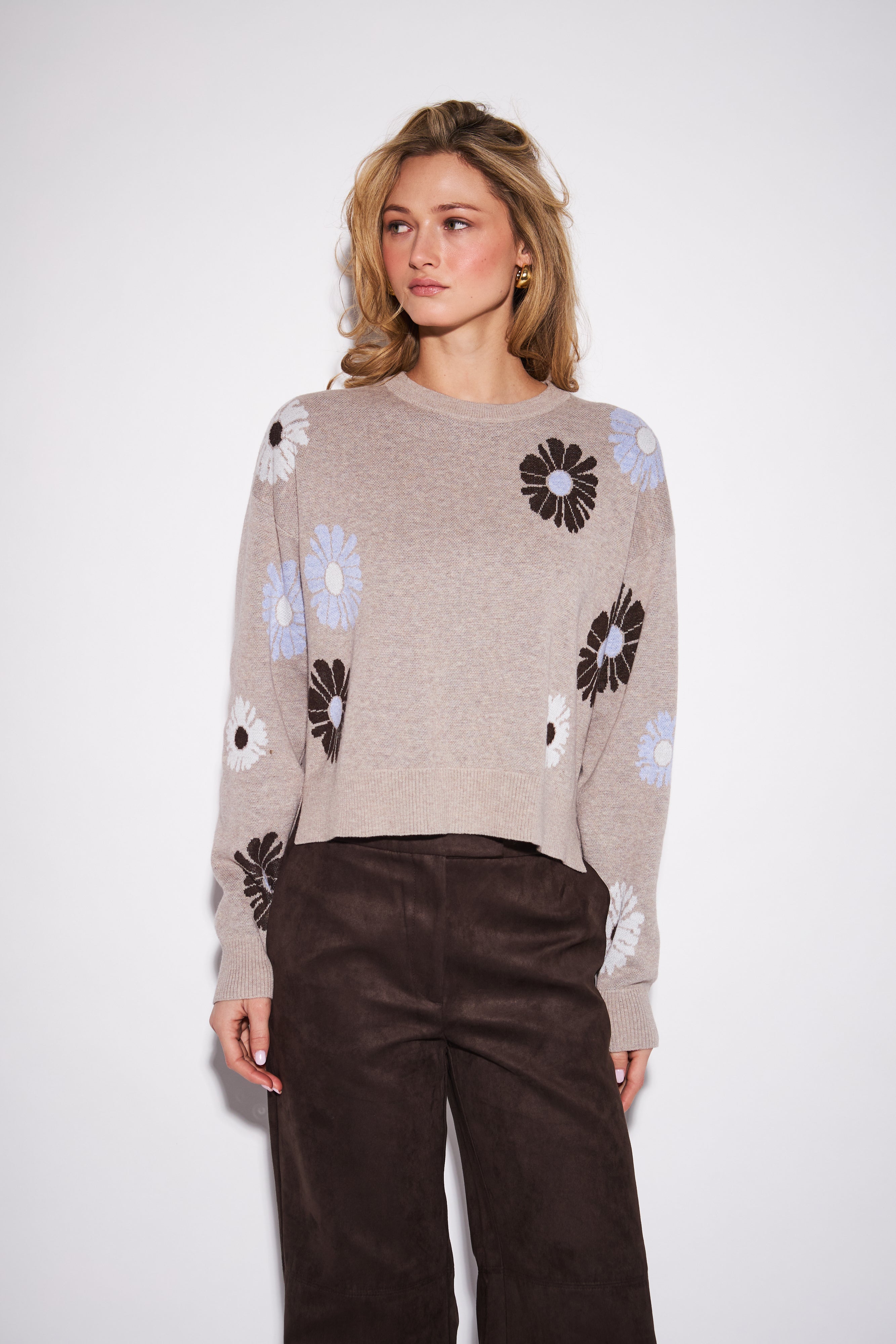 *COMING SOON* PRESLEY FLORAL CREW NECK SWEATER