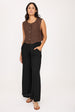 HIGH WAISTED LINEN PANT