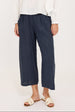 CROPPED LINEN PANT