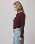 CECELIA FLORAL LONG SLEEVE TEE