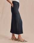 RYDER SUEDED TENCEL SKIRT