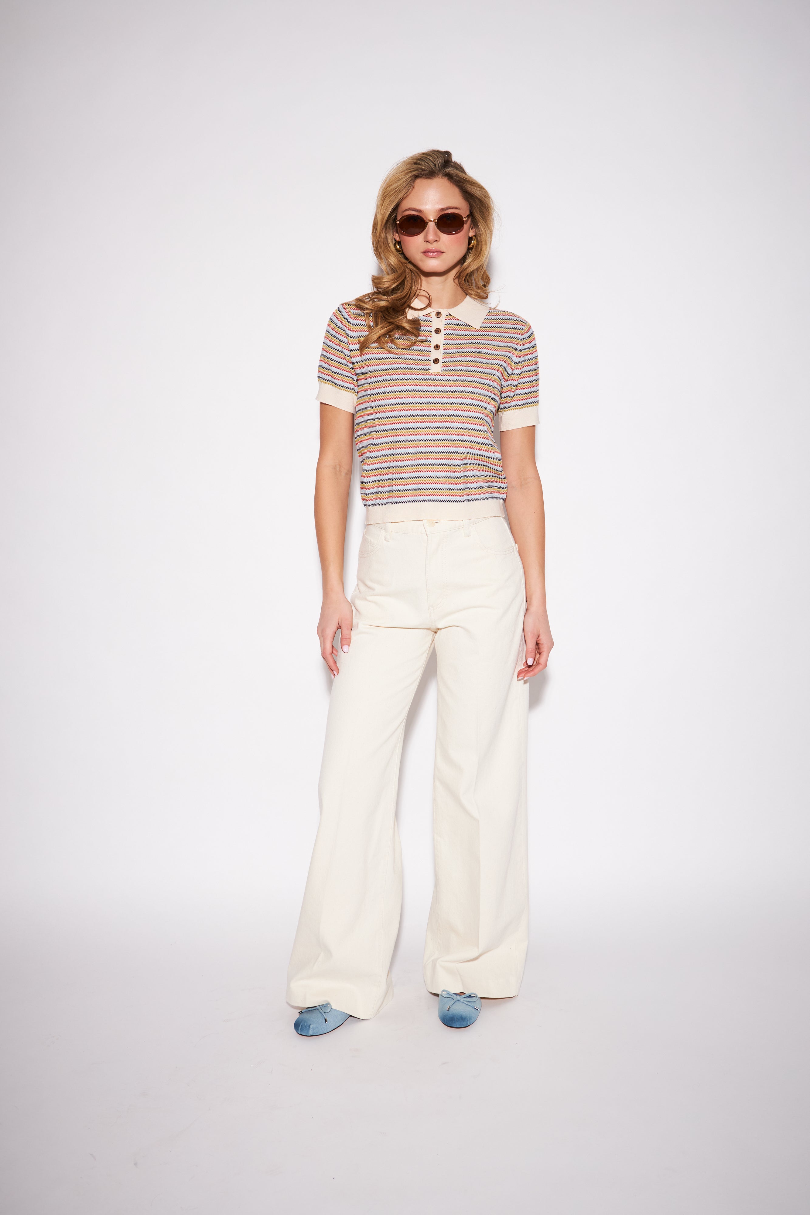 *COMING SOON* ROLAND STRIPED KNIT POLO