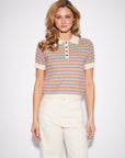 *COMING SOON* ROLAND STRIPED KNIT POLO