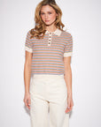 *COMING SOON* ROLAND STRIPED KNIT POLO