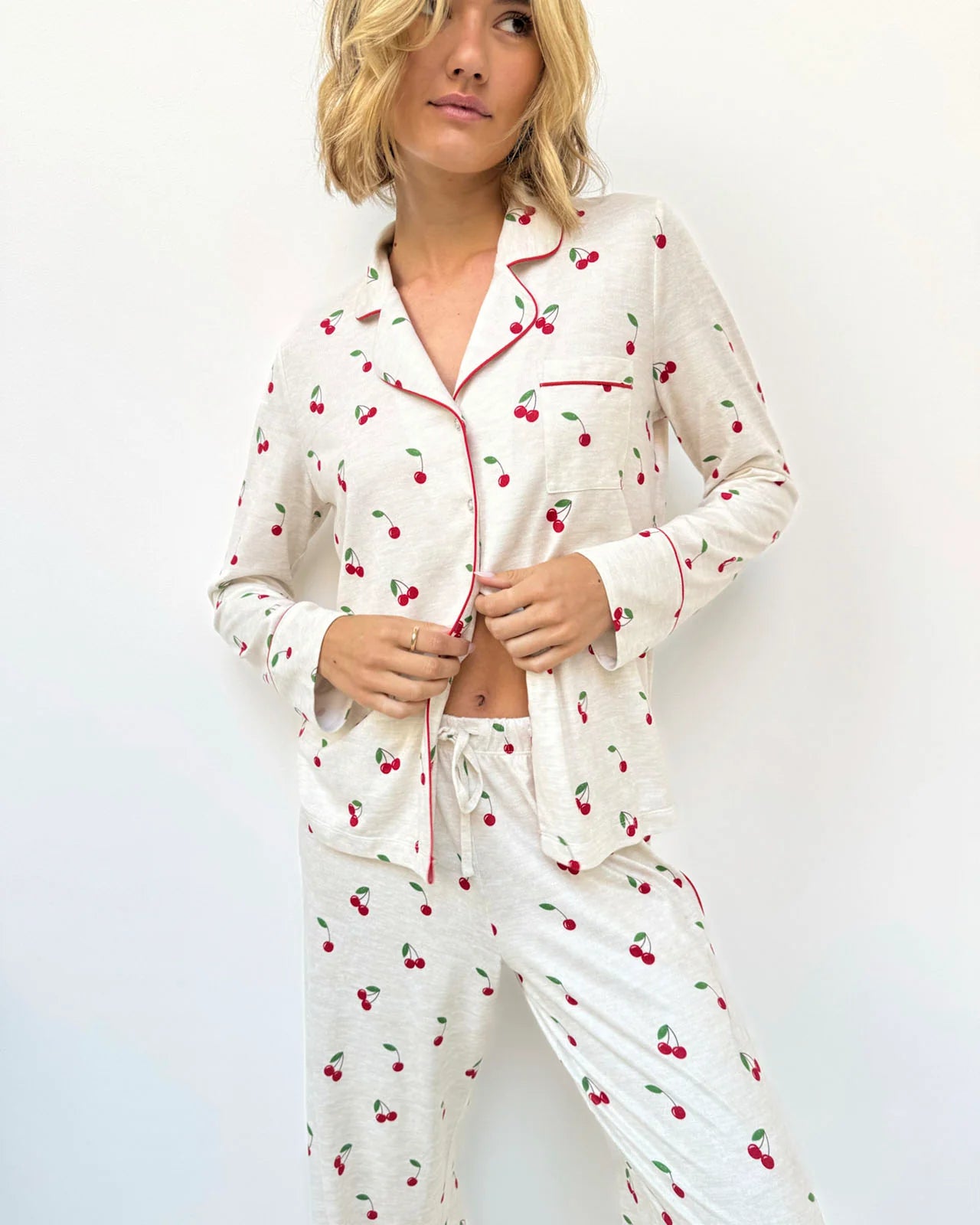 CHERRY TOSS FLORA PILLOW SOFT PJ SET