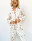CHERRY TOSS FLORA PILLOW SOFT PJ SET