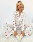 CHERRY TOSS FLORA PILLOWSOFT PJ SET