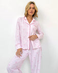 LOVESTRUCK BOW FLORA PILLOW SOFT PJ SET