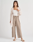 ANGIE CROP WIDE LEG PANT