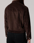 RUBY DARK CHOCOLATE CORD JACKET
