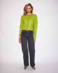SAVANNAH STATEMENT BUTTON CARDIGAN