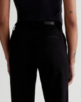 CADEN TAILORED TROUSER IN SUPER BLACK