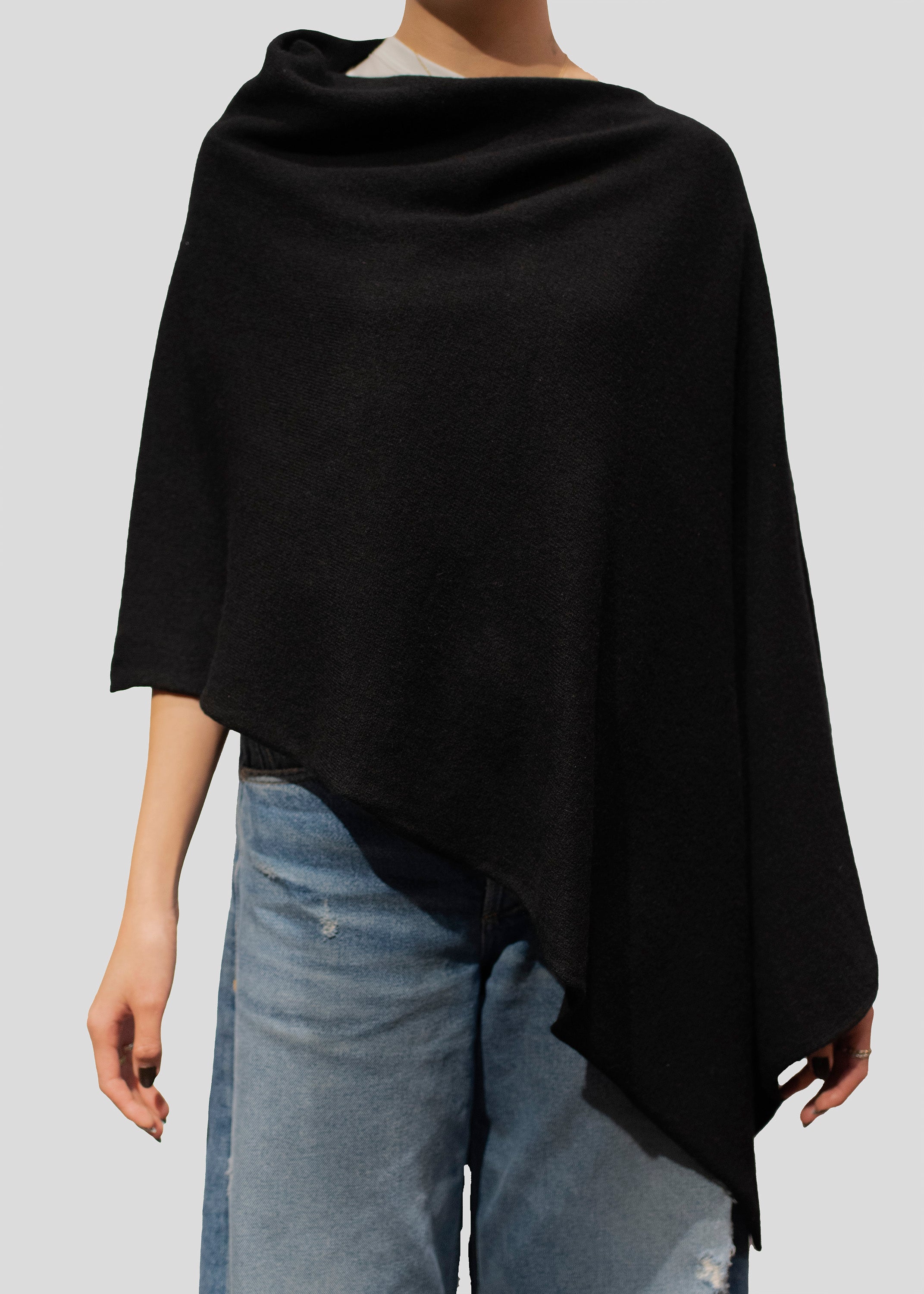 CASHMERE PONCHO