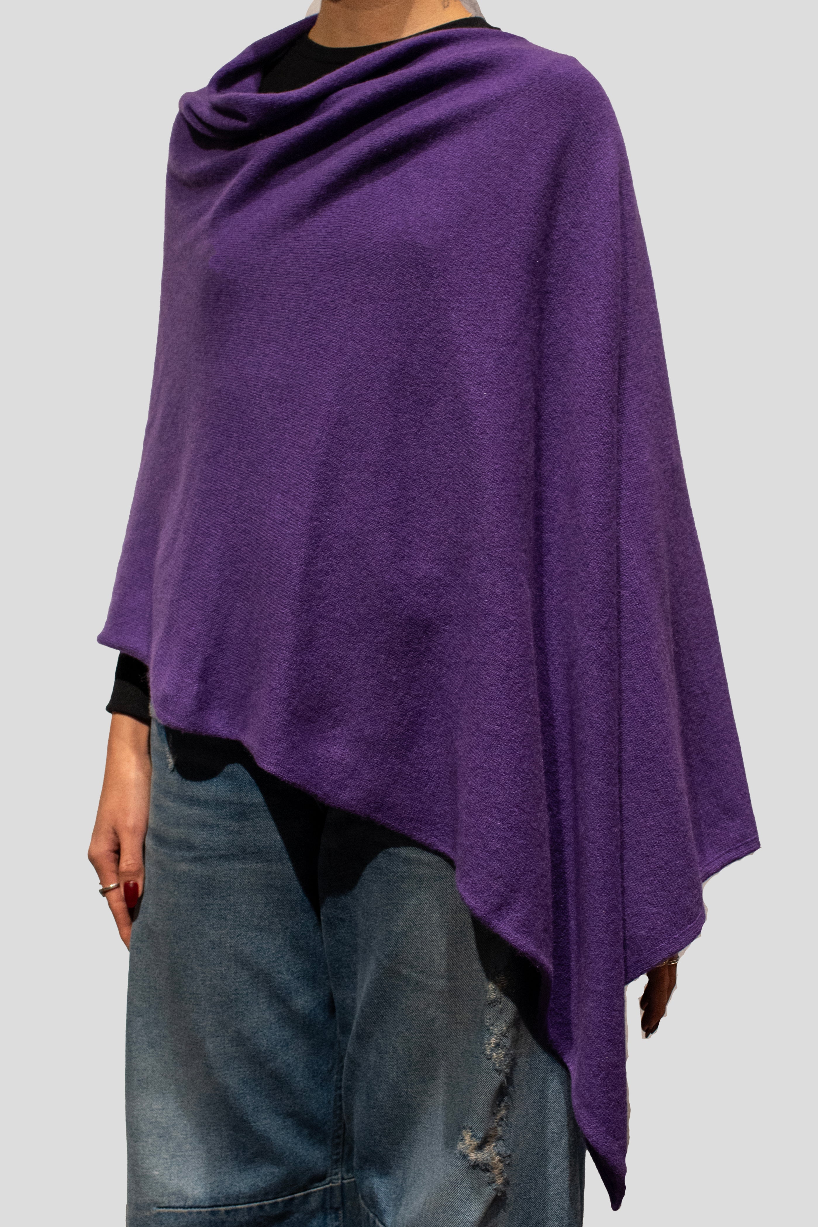 CASHMERE PONCHO