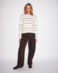 *COMING SOON* SHERRY STRIPED DROP SHOULDER SWEATER
