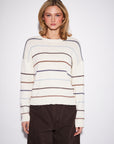 *COMING SOON* SHERRY STRIPED DROP SHOULDER SWEATER