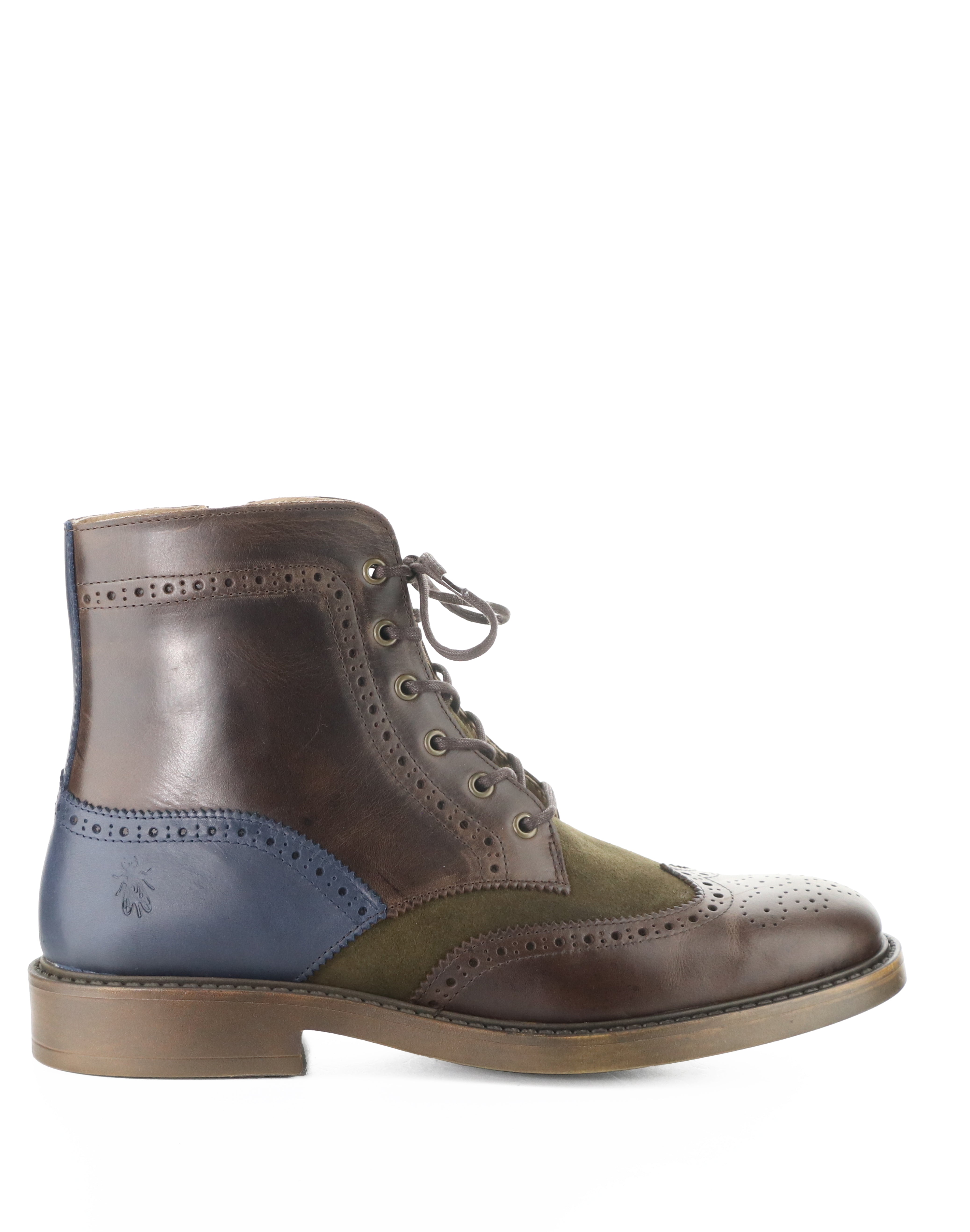 SILE SUEDE BROGUE LACE UP BOOT
