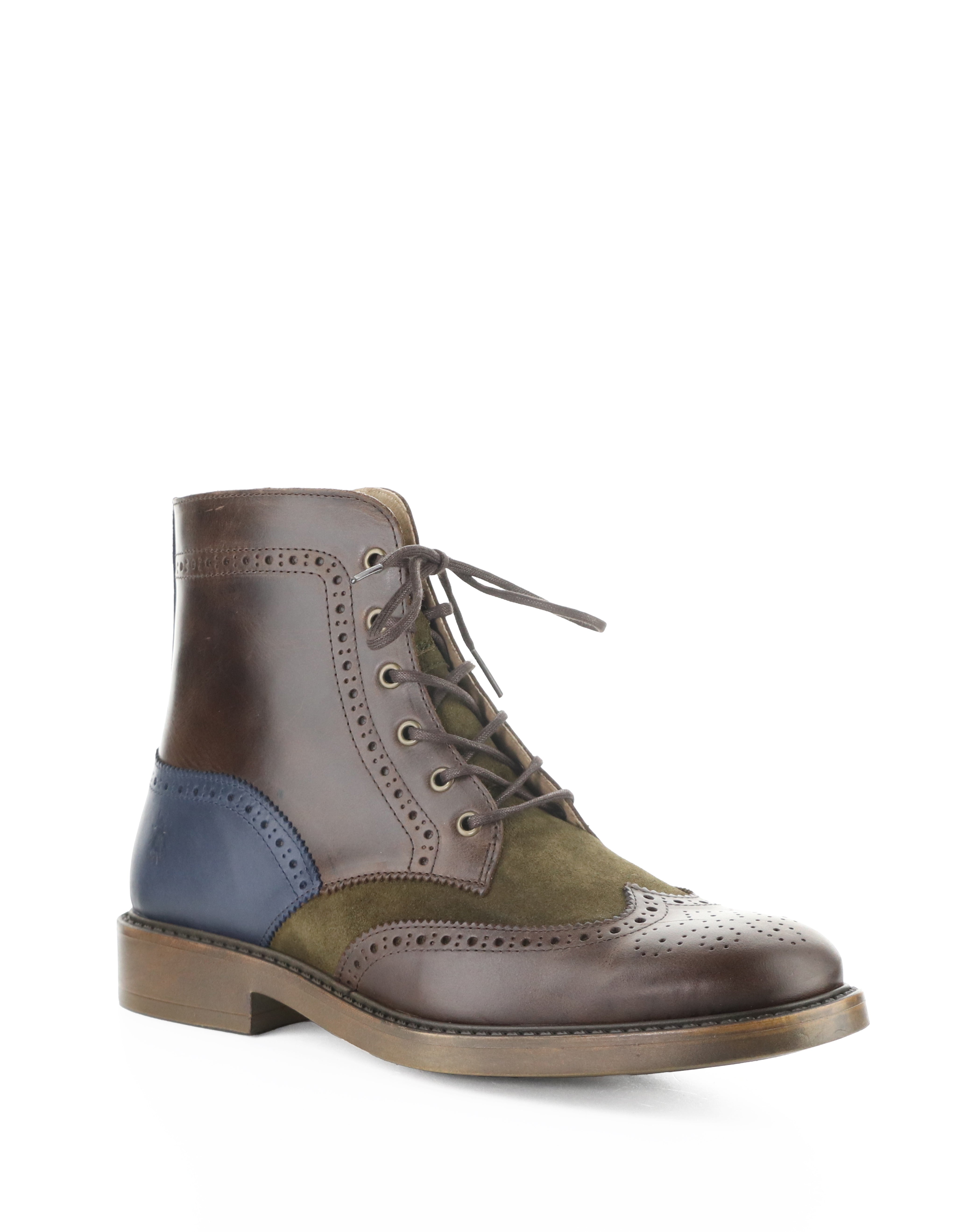 SILE SUEDE BROGUE LACE UP BOOT