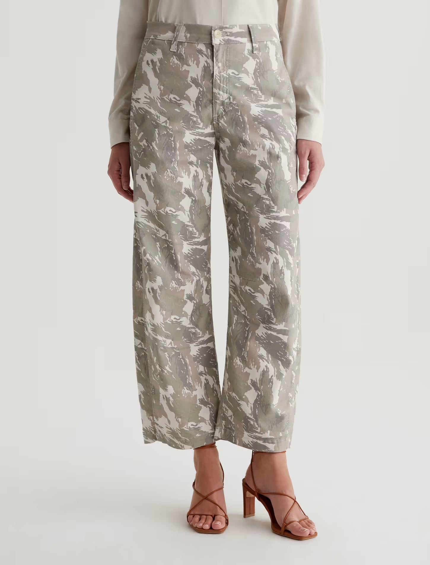 FIONA HIGH-RISE BARREL IN URBAN CAMO GREY MULTI