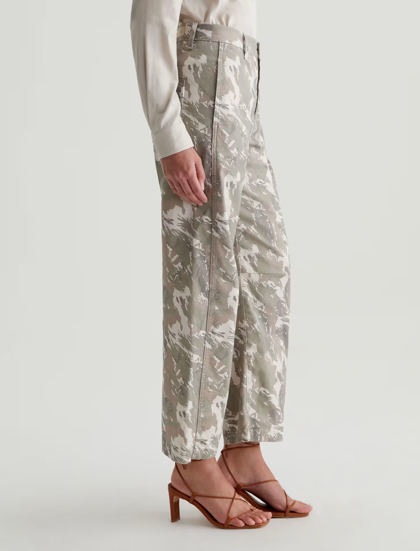 FIONA HIGH-RISE BARREL IN URBAN CAMO GREY MULTI