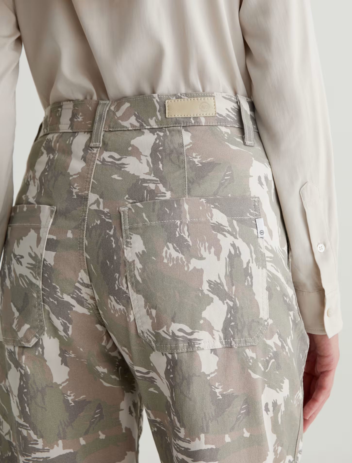FIONA HIGH-RISE BARREL IN URBAN CAMO GREY MULTI