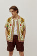 BEACH SHIRT IN TIGER CREAM