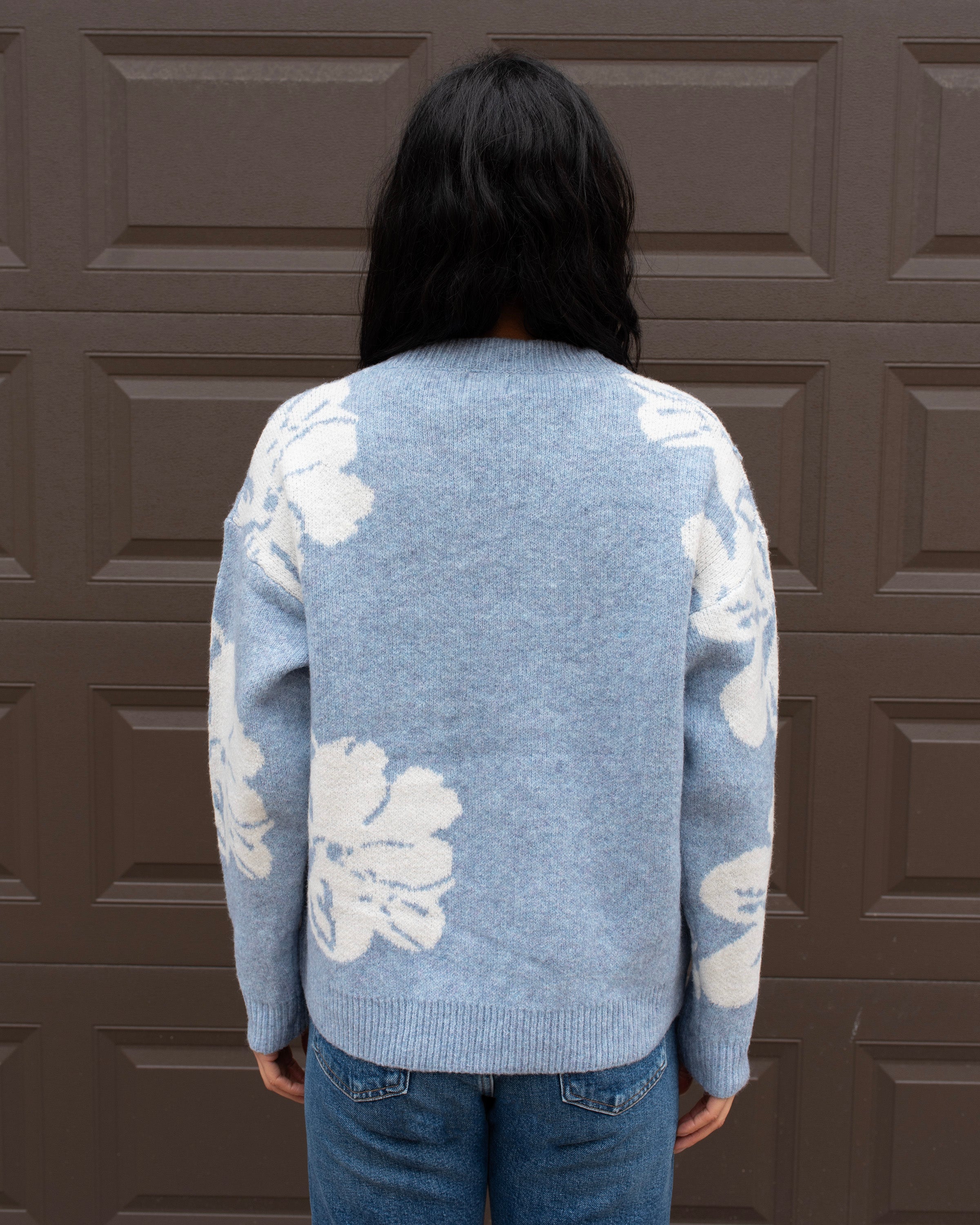 BIG BLOOMS SWEATER