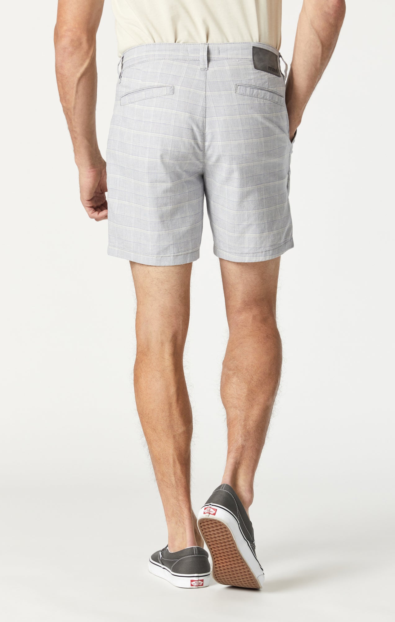 NATE BLUE CHECKED SHORTS