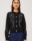 SYBIL WESTERN FLORAL CARDIGAN