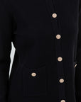 GOLD BUTTON CARDIGAN