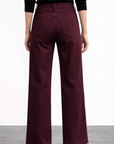 KATIE HIGH-RISE FULL IN BORDEAUX