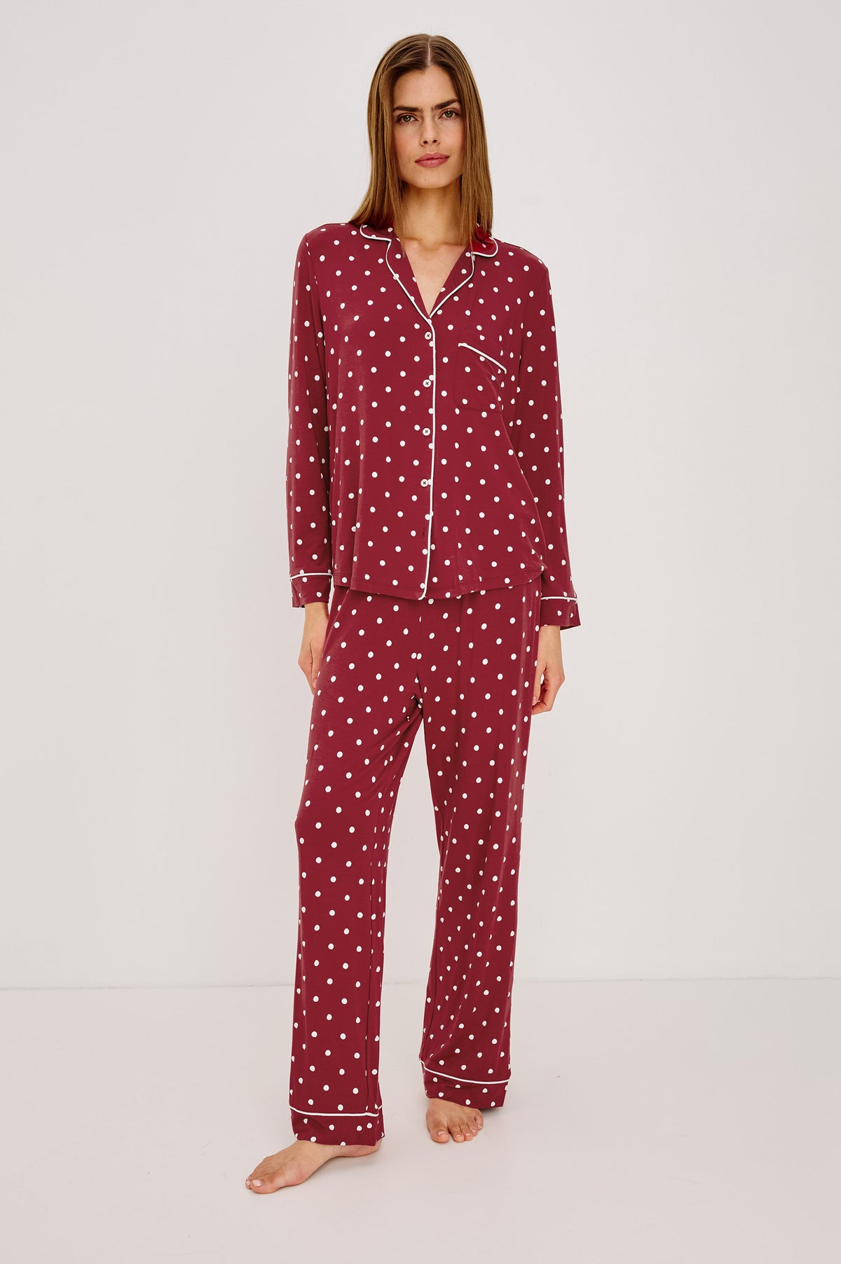 VARRA POLKA DOT PYJAMA SET
