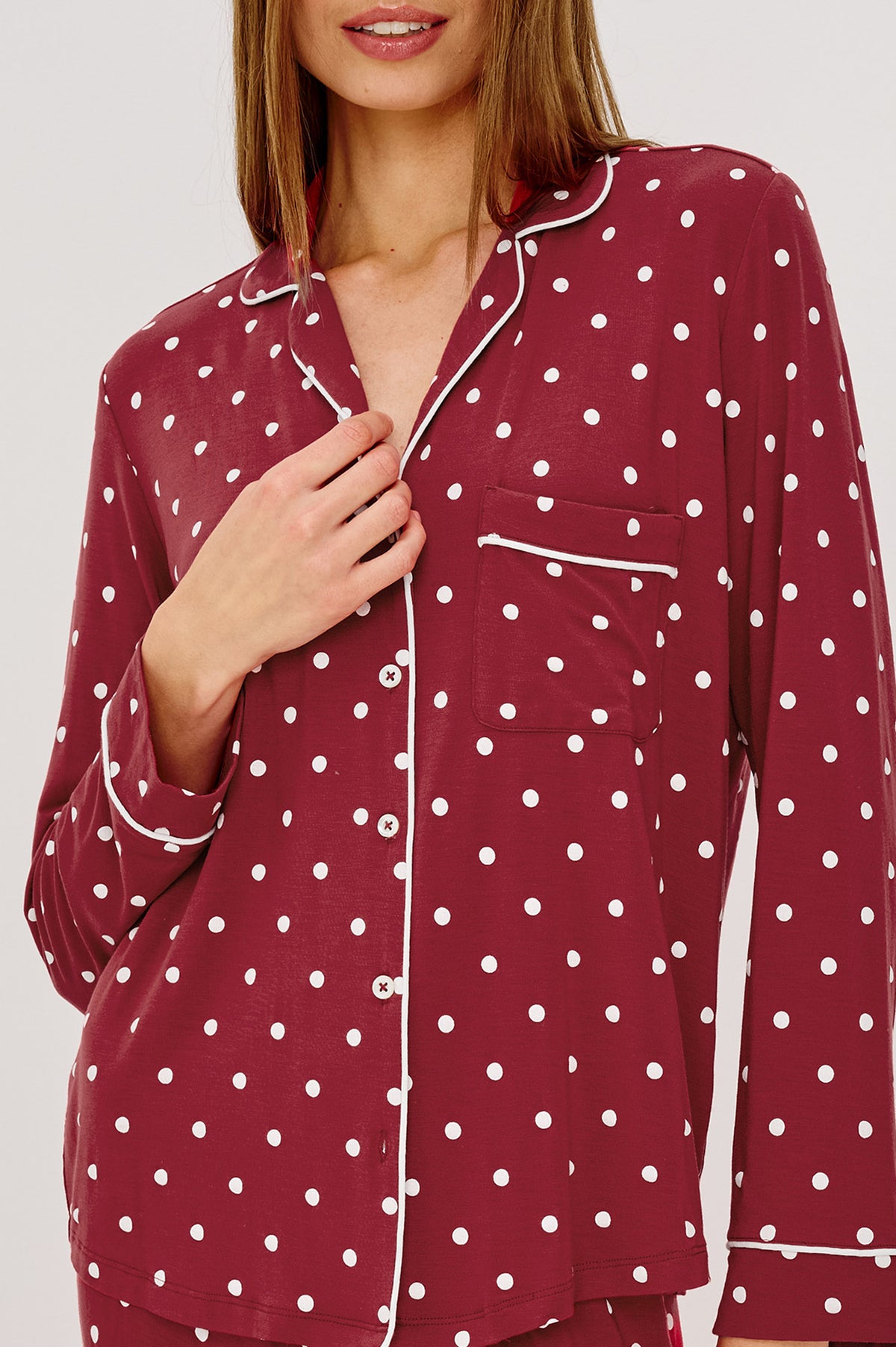 VARRA POLKA DOT PYJAMA SET