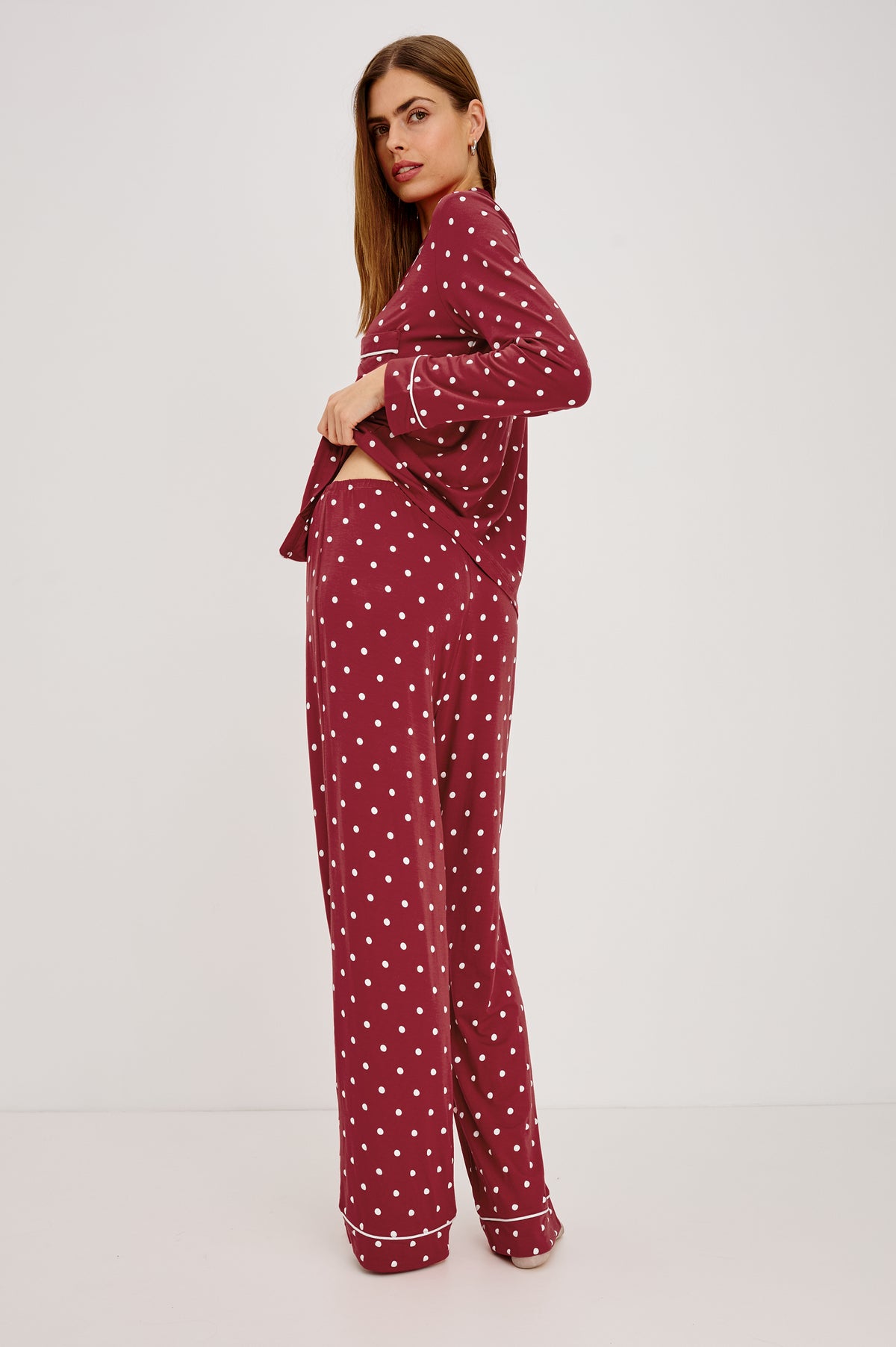 VARRA POLKA DOT PYJAMA SET
