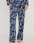VARRA MIDNIGHT JAGUAR PYJAMA SET
