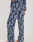 VARRA MIDNIGHT JAGUAR PYJAMA SET