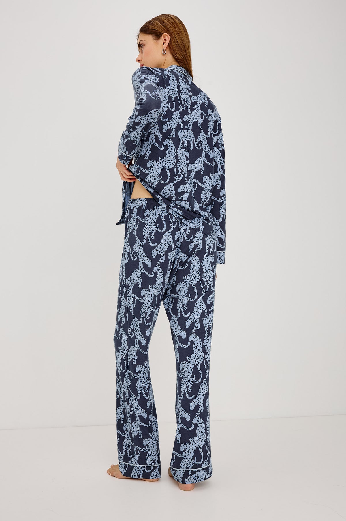 VARRA MIDNIGHT JAGUAR PYJAMA SET
