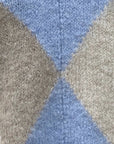 ARGYLE V-NECK SWEATER