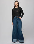 CECELIA FLORAL LONG SLEEVE TEE